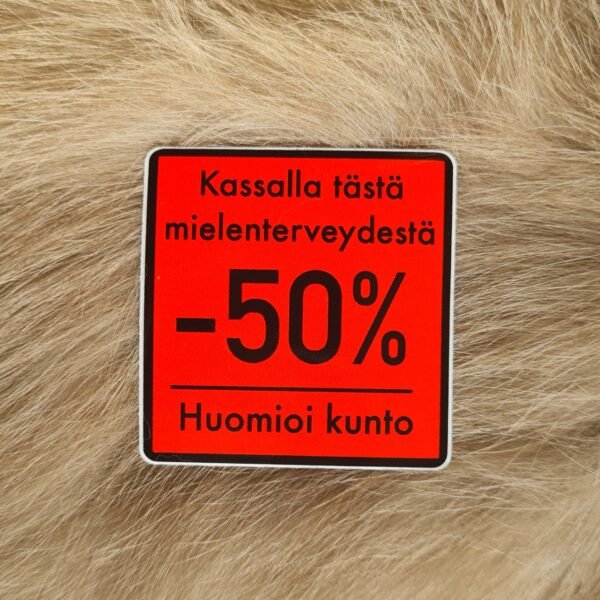 Mielenterveydestä -50%, vinyylitarra, tulossa lisää pian