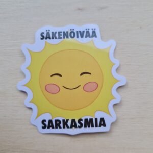 Säkenöivää sarkasmia, vinyylitarra