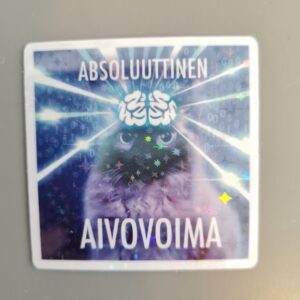Absoluuttinen aivovoima, holografinen vinyylitarra