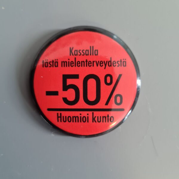 -50%, pinssi