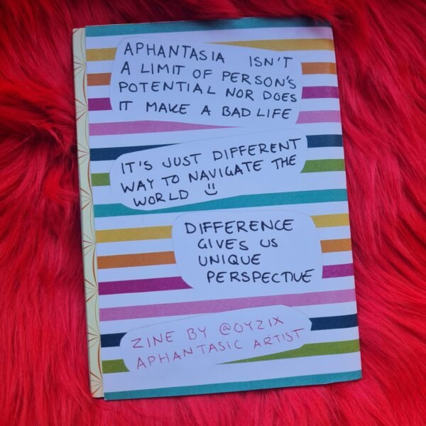 Aphantasia -zine A6 - Image 2