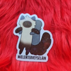 Mielenterveyseläin, holografinen vinyylitarra